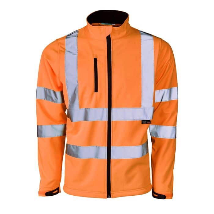 Supertouch Hi Vis Orange Softshell Jacket 36S *Bundle Deal Garment See Bundle Page For Savings