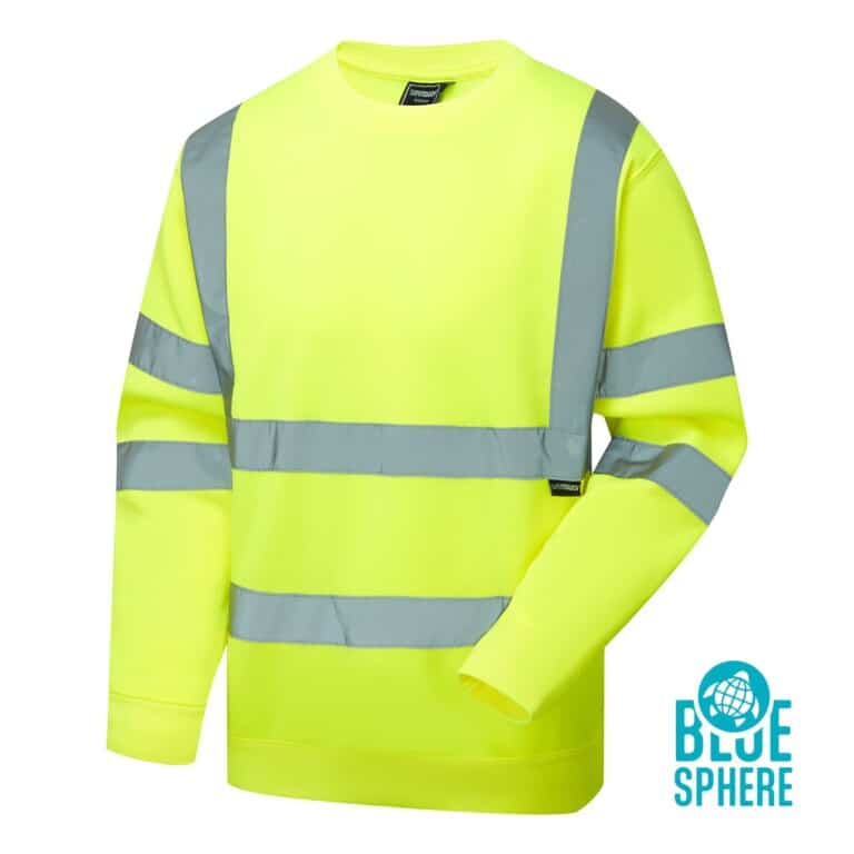 Eco Hi Vis Yellow Sweatshirt EHV09 *Bundle Deal Garment See Bundle Page For Savings