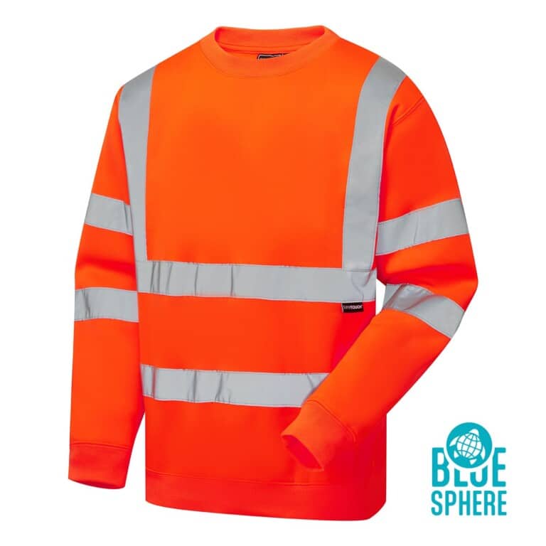 Eco Hi Vis Orange Sweatshirt EHV10 *Bundle Deal Garment See Bundle Page For Savings