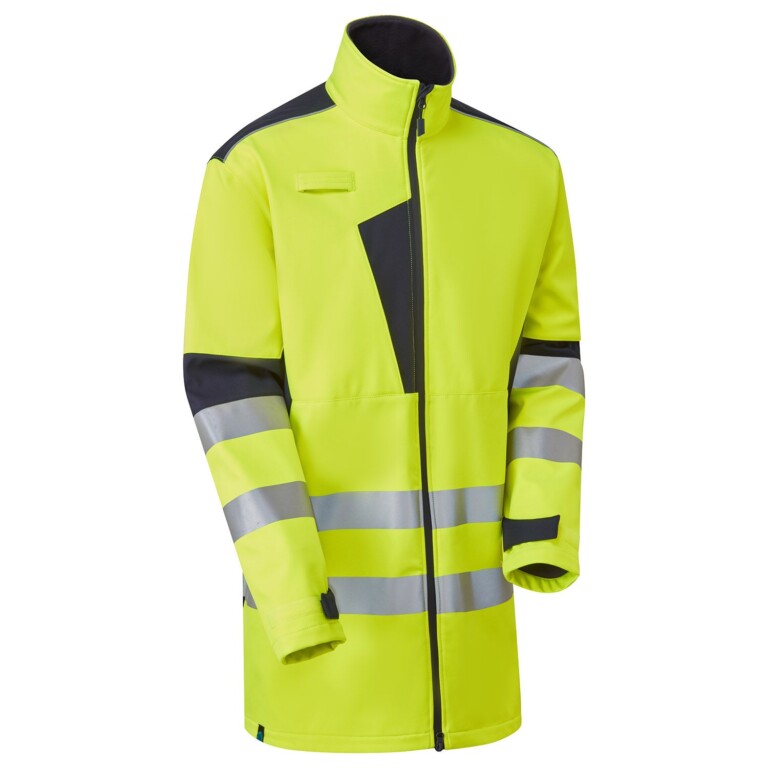 HV System Eco 3-Layer Yellow Softshell Parka SYS05