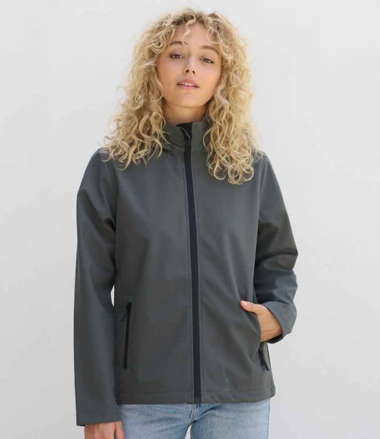 SOL’S Ladies Race Hooded Soft Shell Jacket Two Layer 04448
