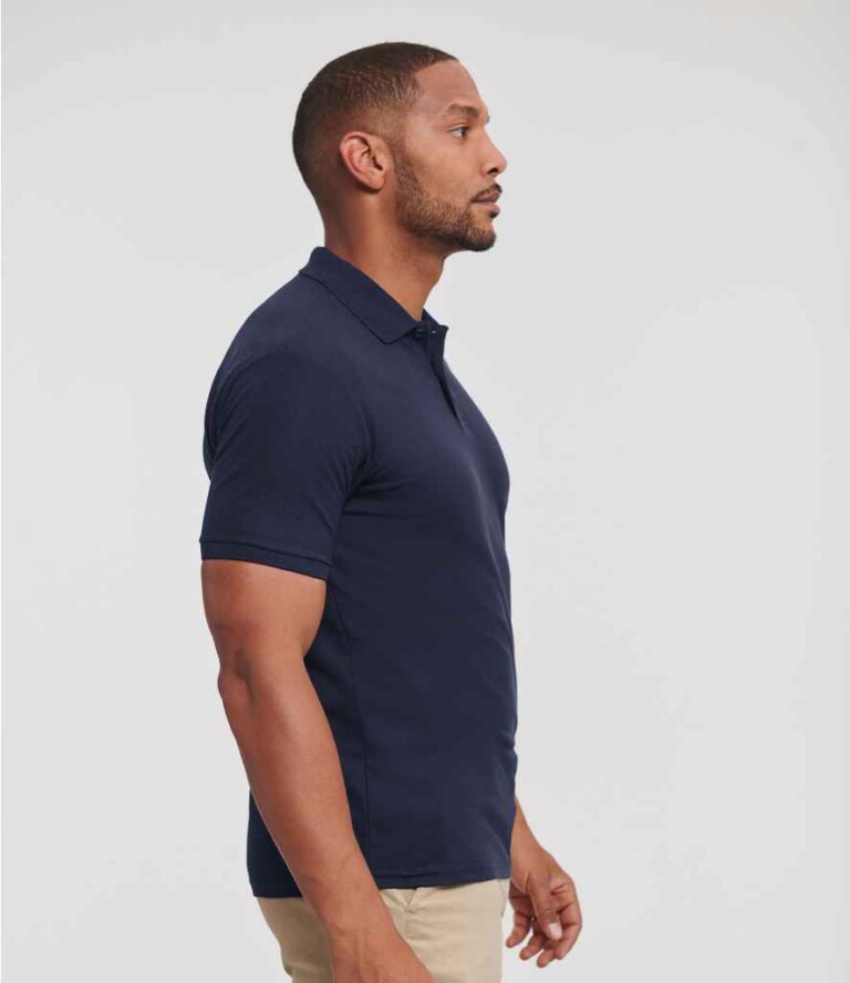 Russell Authentic Eco Piqué Polo Shirt 570M 180gsm Mens