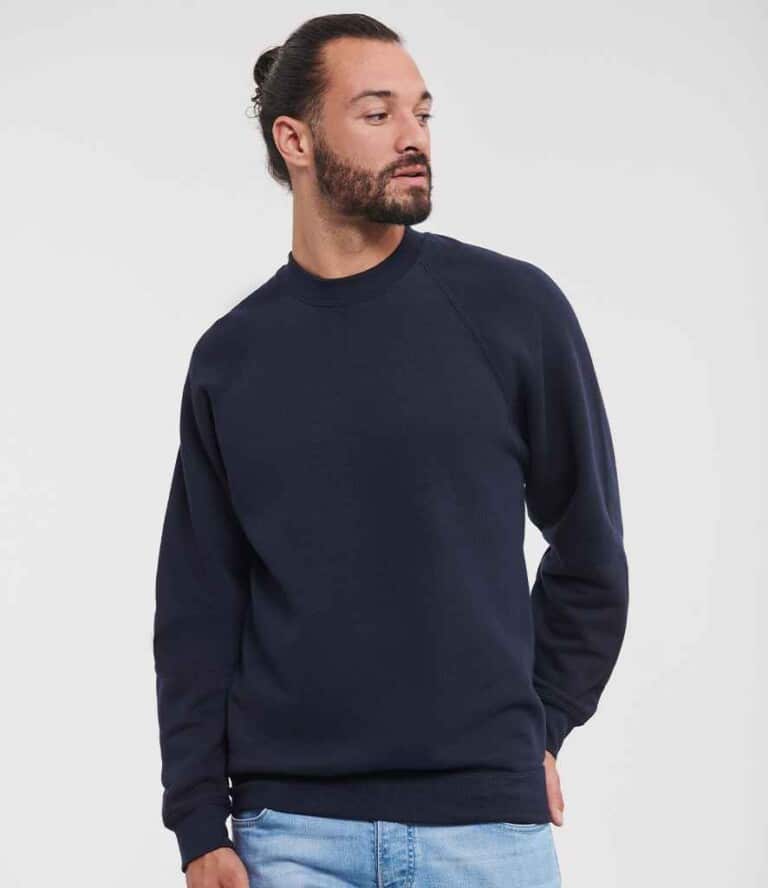 Russell Raglan Sweatshirt 762M 295gsm Mens