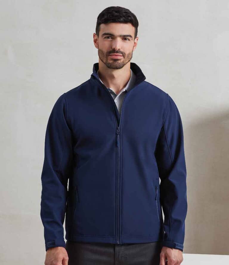 Premier Windchecker Recycled Printable Soft Shell Jacket Two Layer PR810  Mens