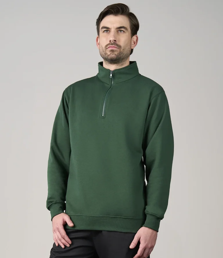Pro RTX Pro 1/4 Neck Zip Sweatshirt RX305  Mens