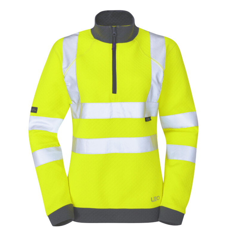 ELBERRY Leo EcoViz Women’s 1/4 Zip Sweatshirt SSL01-Y-LEO *Bundle Deal Garment See Bundle Page For Savings