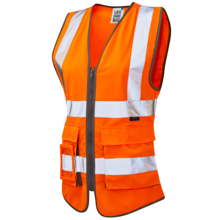LYNMOUTH Leo EcoViz Womens Superior Waistcoat WL11-O-LEO *Bundle Deal Garment See Bundle Page For Savings