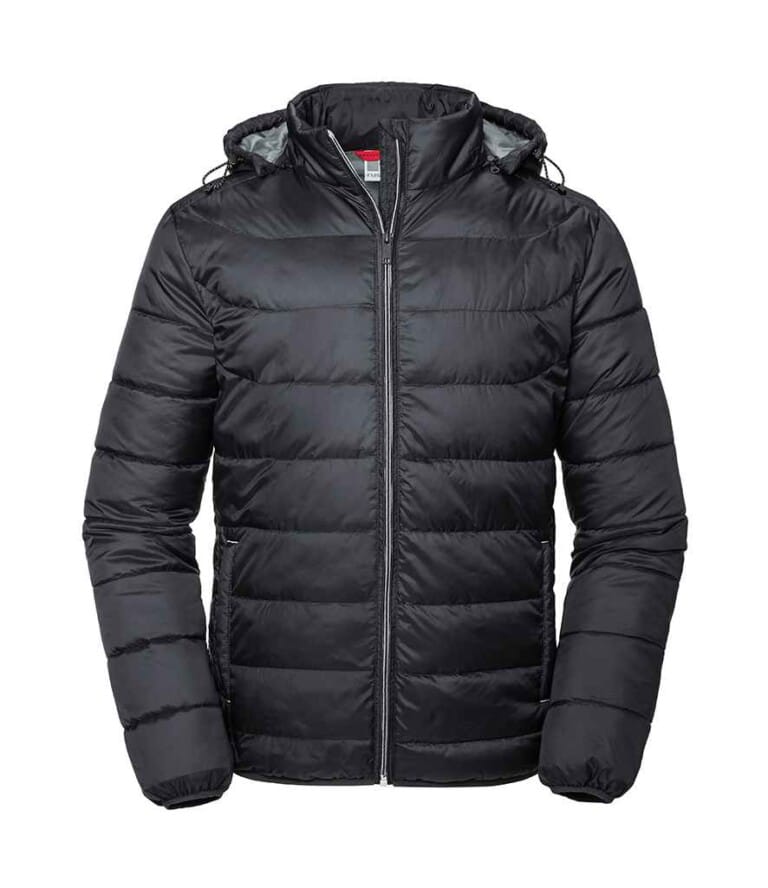 Russell Hooded Nano Padded Jacket 440M Mens