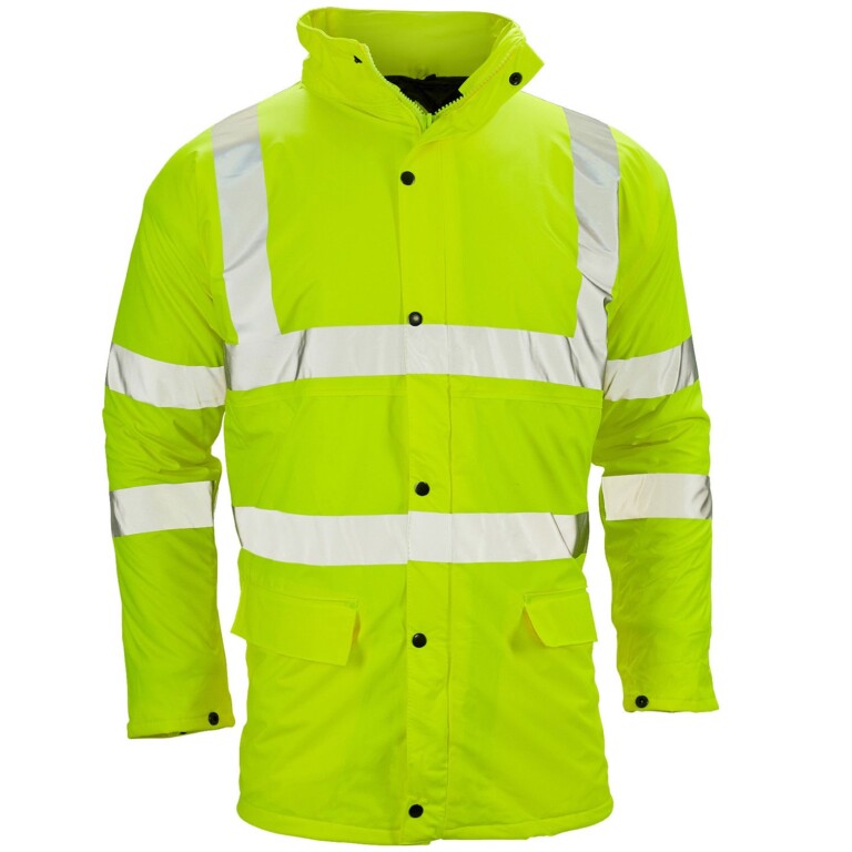 Stormflex® Hi Vis Yellow PU Padded Parka H16