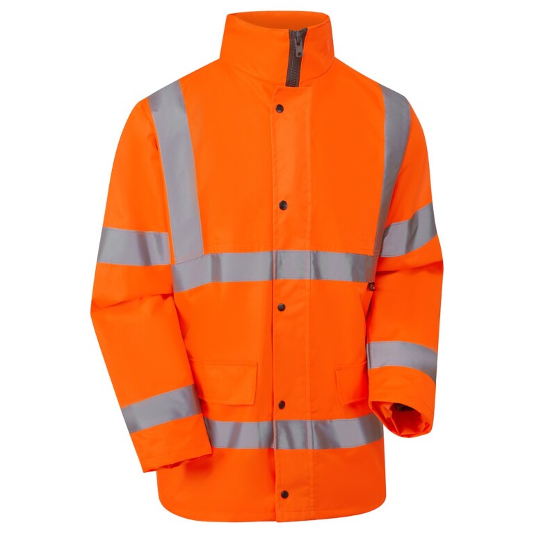Supertouch Hi Vis Orange Fleece Lined Parka H538 *Bundle Deal Garment See Bundle Page For Savings