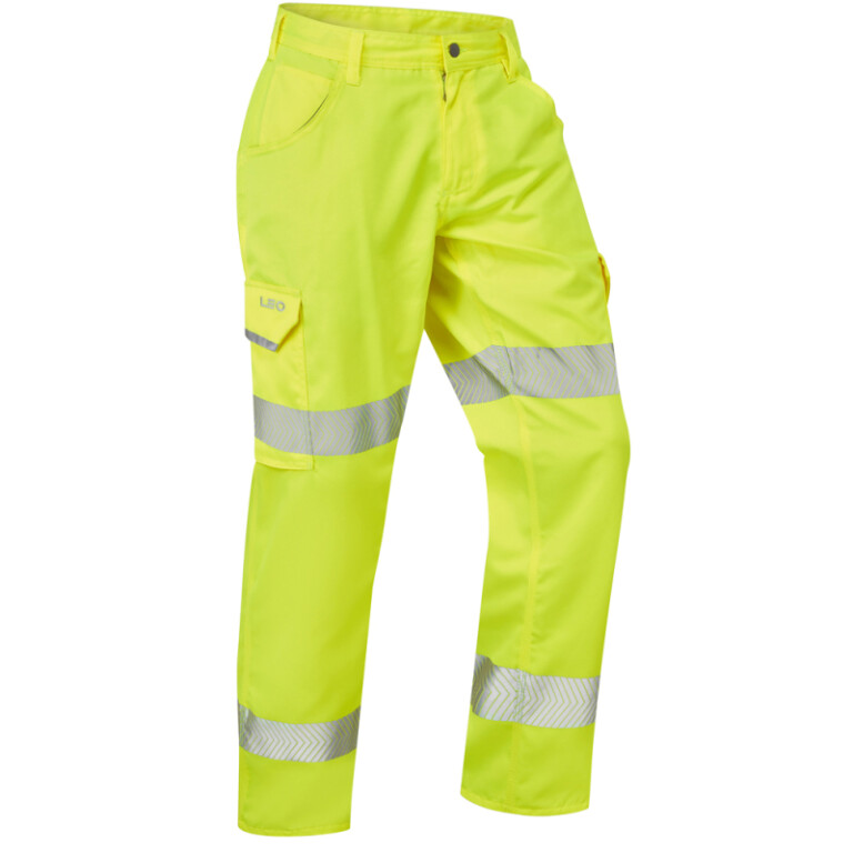 YELLAND Leo EcoViz Lightweight Poly/Cotton Cargo Trouser CT03-Y-LEO