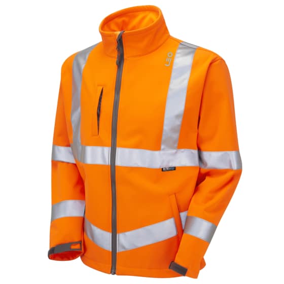 BUCKLAND Leo EcoViz Softshell Jacket SJ01-O-LEO *Bundle Deal Garment See Bundle Page For Savings