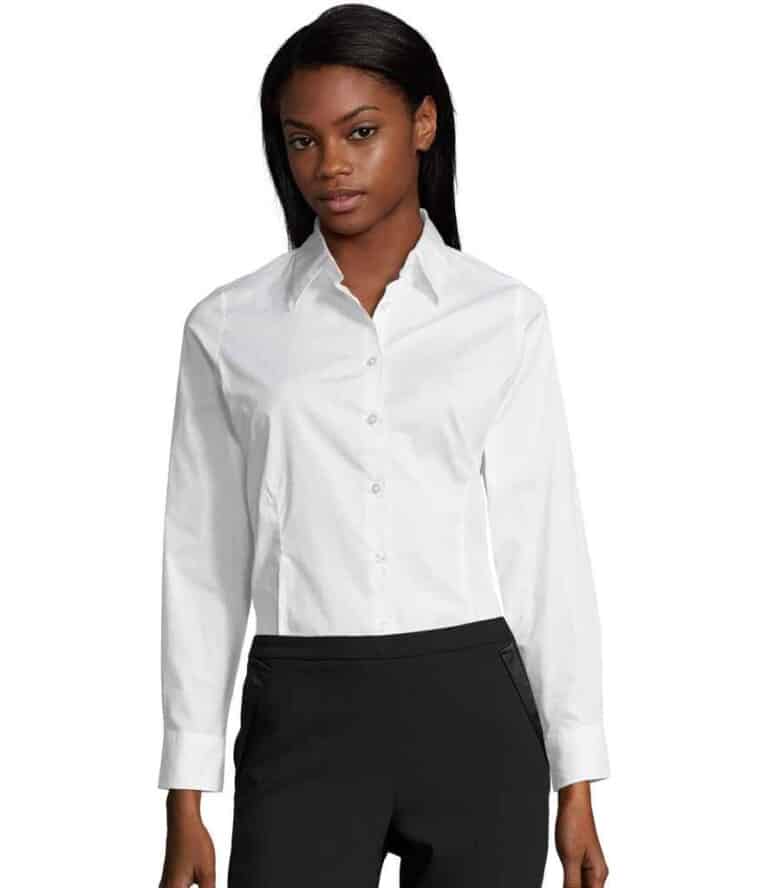 SOL’S Ladies Eden Long Sleeve Fitted Shirt 17015