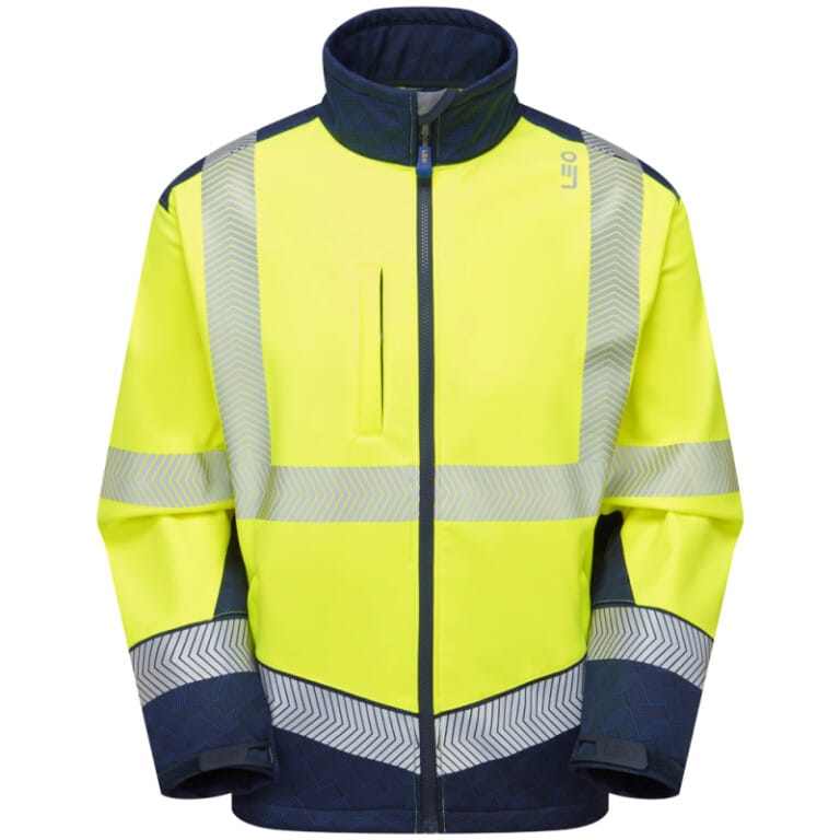 BOWDEN Leo EcoViz Softshell Jacket SJ02-Y/NP-LE