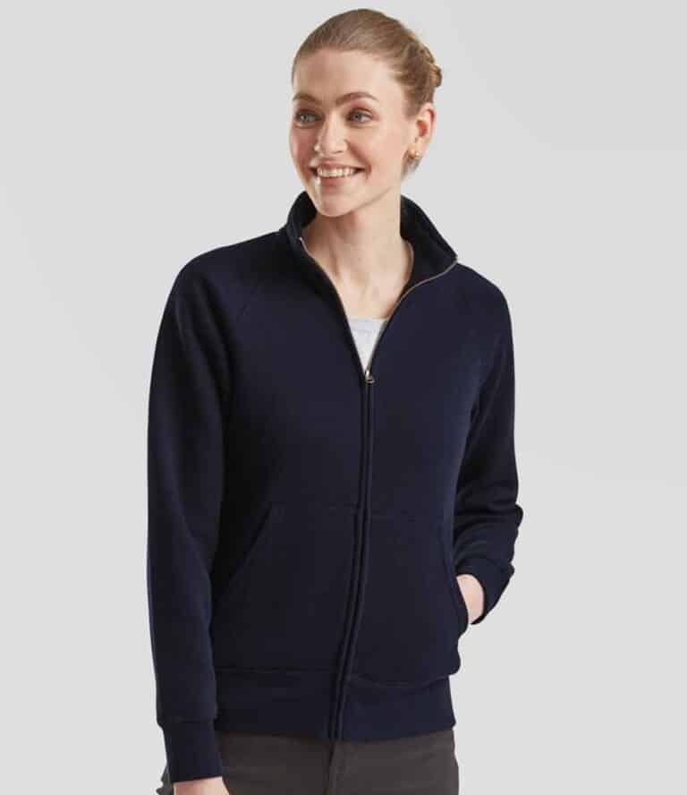 Fruit of the Loom Premium Lady Fit Sweat Jacket SS79 Ladies