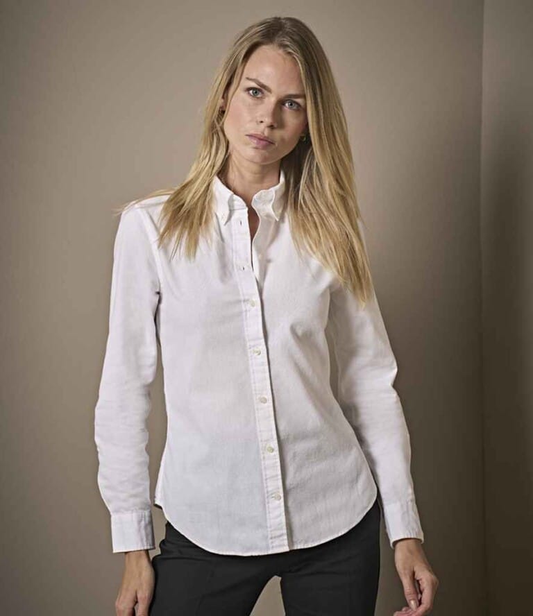 Tee Jays Ladies Perfect Long Sleeve Oxford Shirt T4001