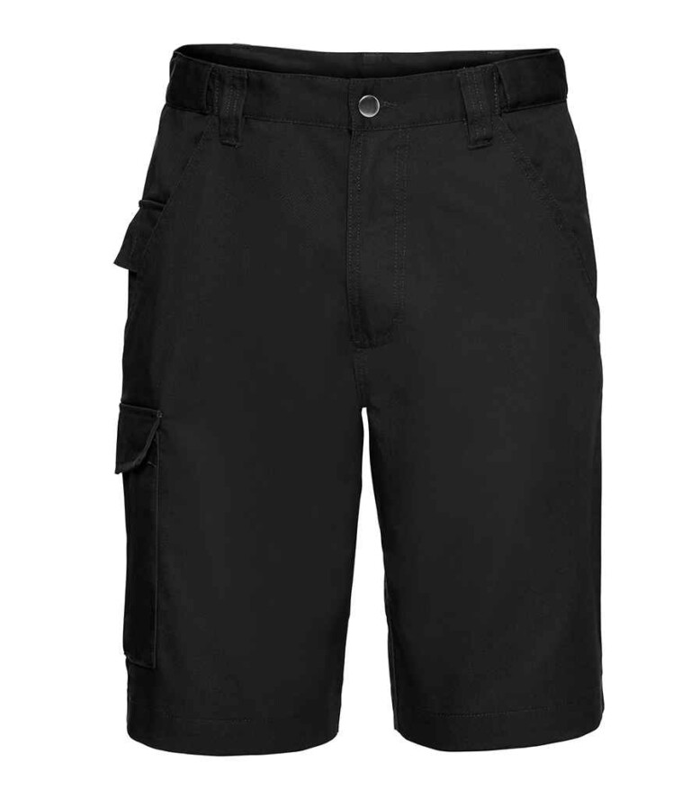 Russell Workwear Poly/Cotton Shorts 002M Mens