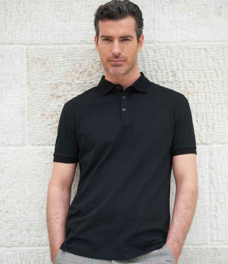 Brook Taverner Hampton Premium Cotton Polo Shirt BK613 230gsm Mens