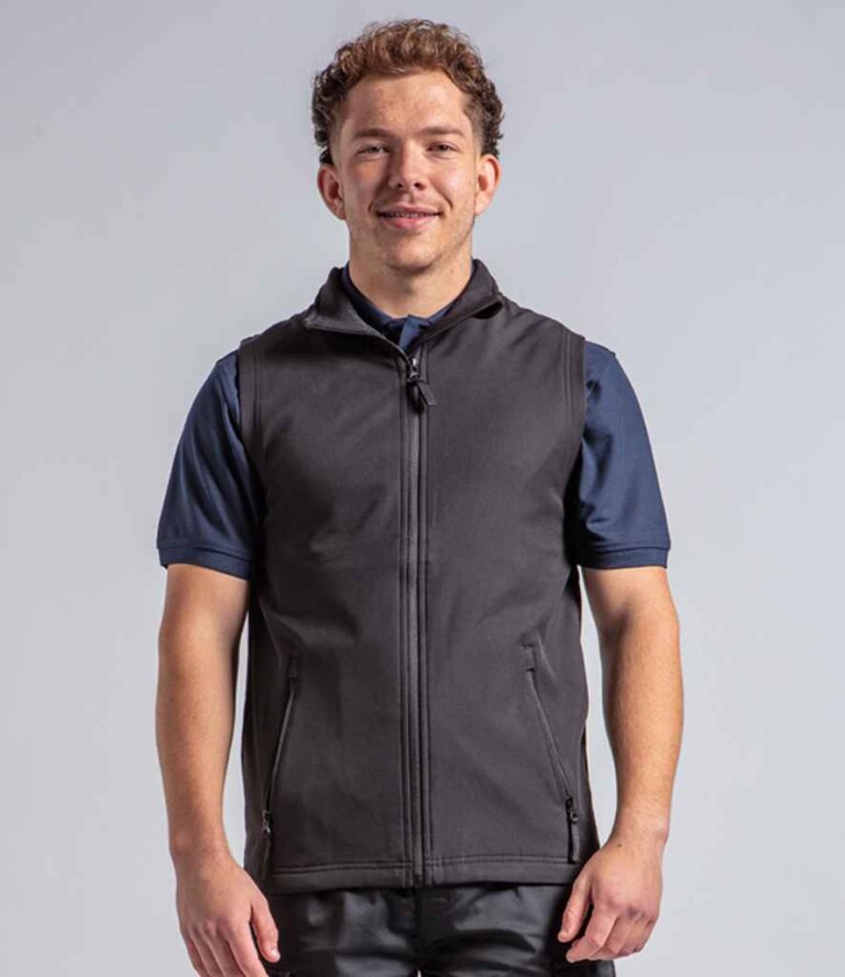 Pro RTX Pro Two Layer Soft Shell Gilet RX550 Mens