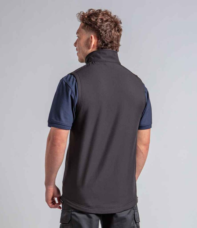 Pro RTX Pro Two Layer Soft Shell Gilet RX550 Mens - BluT