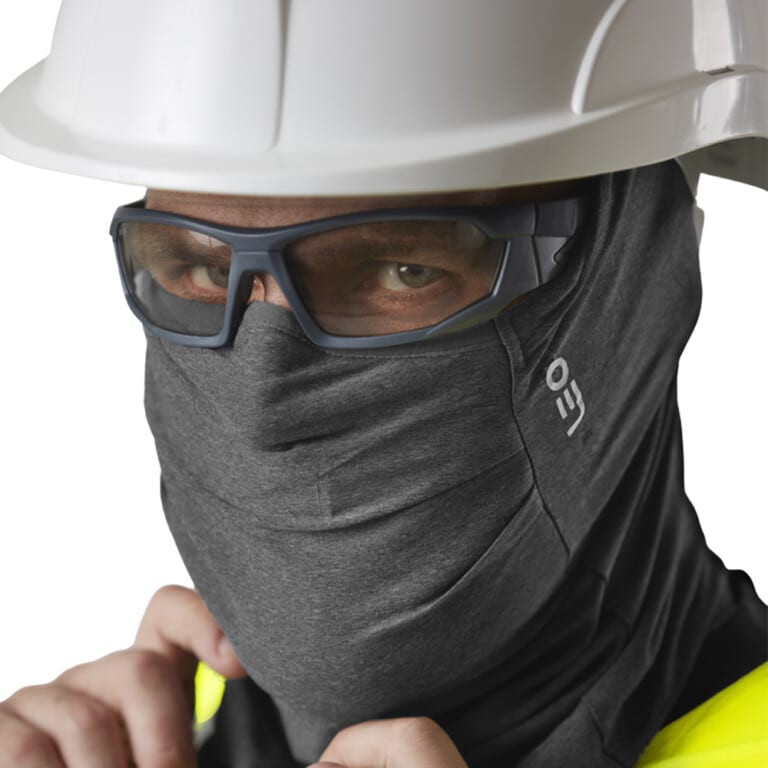 SNOOD Leo EcoViz HeiQ Viroblock 3-Layer Snood SN01-GY-LEO