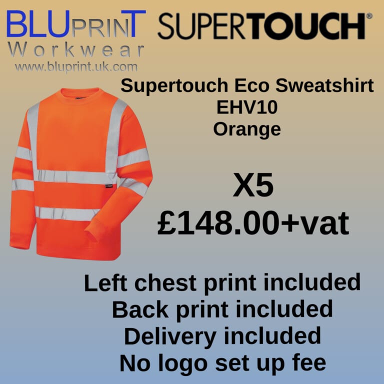 Bundle G9 X5 Supertouch Sweatshirt Orange EHV10