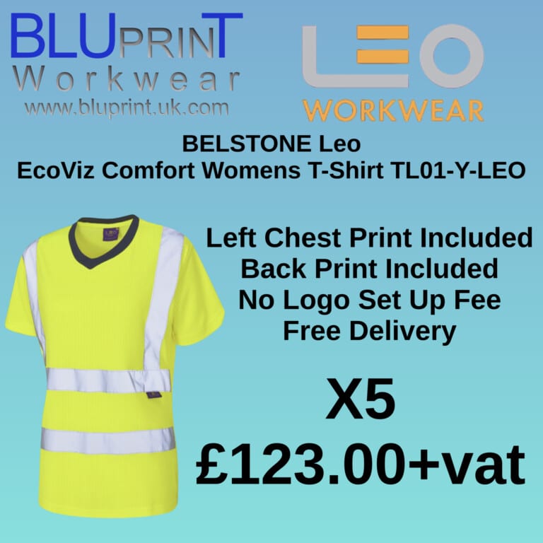 Bundle K25 X5 BELSTONE Leo EcoViz Comfort Womens T-Shirt TL01-Y-LEO