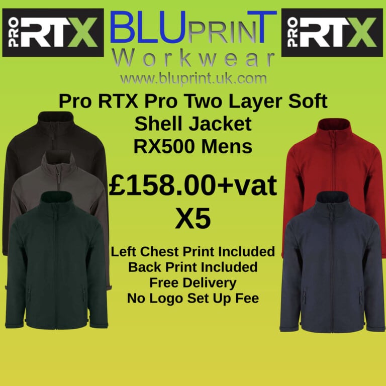Bundle 7A X5 Pro RTX Pro Two Layer Soft Shell Jacket RX500 Mens All Colours