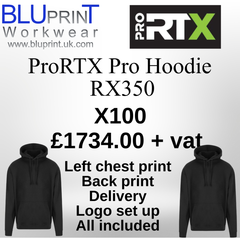 Bundle 3B X100 Pro RTX Pro Hoodie RX350 300gsm Mens  All Colours