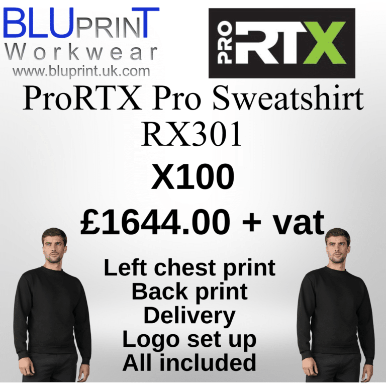 Bundle 1DD X100 Pro RTX Pro Sweatshirt RX301 300gsm Mens All Colours