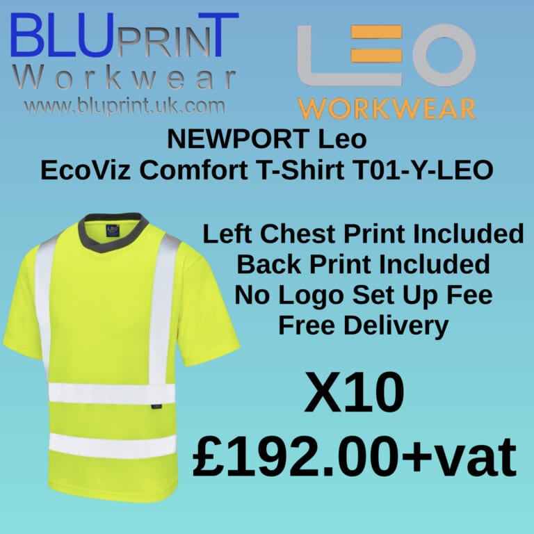 Bundle K17 X10 NEWPORT Leo EcoViz Comfort T-Shirt T01-Y-LEO