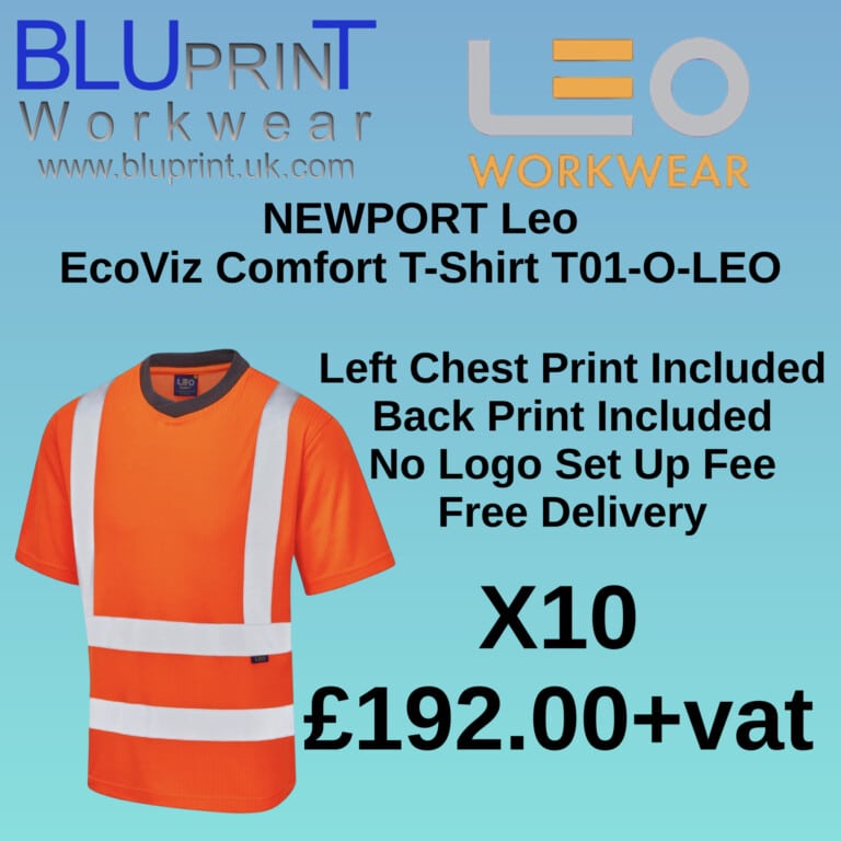 Bundle K19 X10 NEWPORT Leo EcoViz Comfort T-Shirt T01-O-LEO
