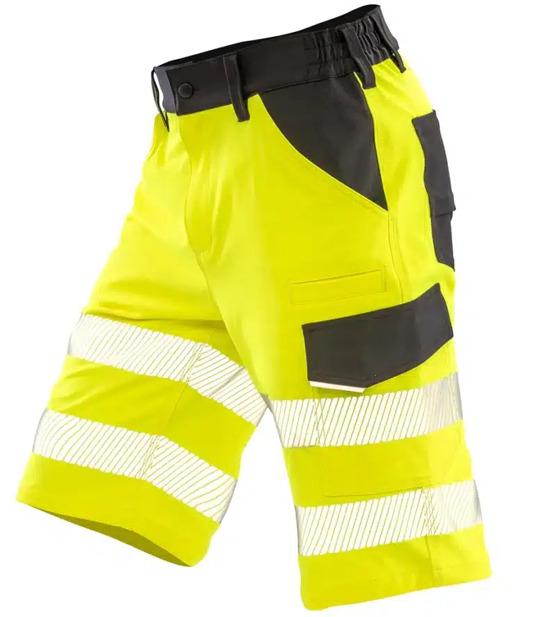 Result Recycled Dynamic Stretch Safety Shorts RS519 Yellow