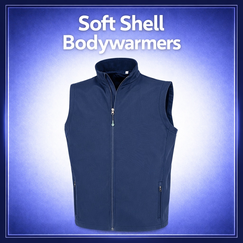 Plain Soft Shell Bodywarmers