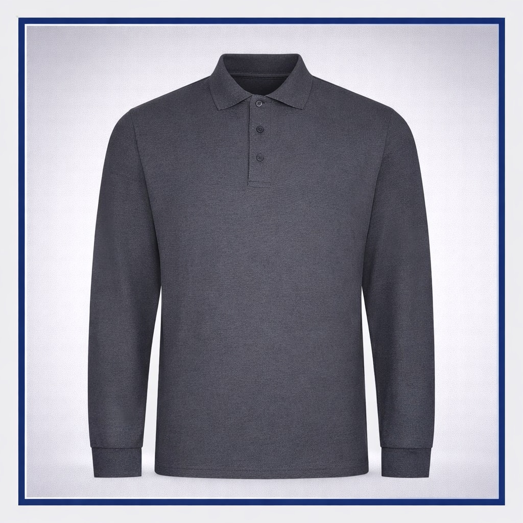 Pro RTX Pro Long Sleeve Pique‚ Polo Shirt RX102 220gsm Mens